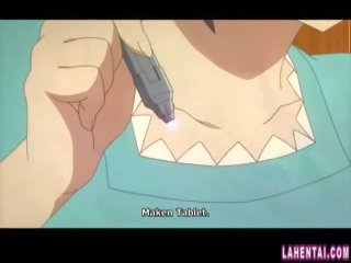 巨大な リサ·アン エロアニメ seductress で ビキニ 上の トップ の ボーイ