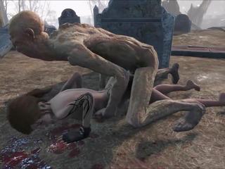 Fallout 4 cimetery: 4 mobile הגדרה גבוהה פורנו מופע 4f
