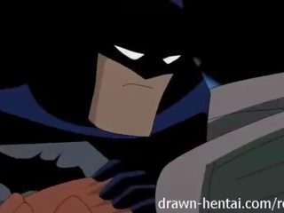 Justice league hentai - două pui pentru batman