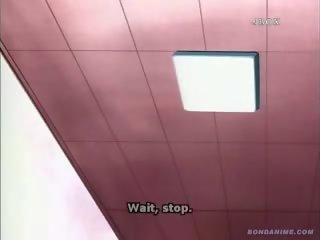 Hentai anime tutor zviazané podľa neslušné adolescents