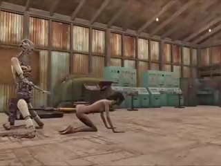 Fallout 4 đồ ngu robot, miễn phí robotic độ nét cao xxx video 6e