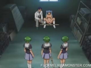 Schoolgirl Bounded and Probed by Evil Friends Hentai. | xHamster