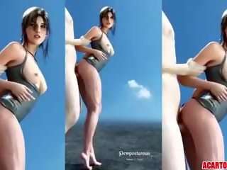 Tight Pussy Lara Croft Getting Hammered Hard: Free dirty film 36