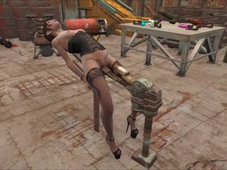 Fallout 4 mechanical execution כִּסֵא, הגדרה גבוהה xxx סרט 39