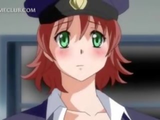 Anime tren conductor pagsasalsal makakakuha ng puke fucked mahirap