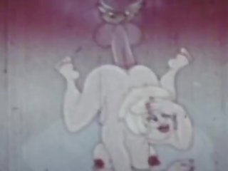 Bust a nut to vintage animated bayan video toons