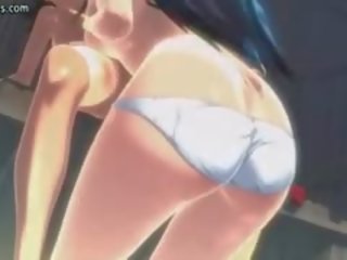Chlípný anime degustace dlouho penis