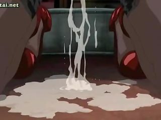 Mosaic: niegrzeczne anime kurwa daje robienie loda