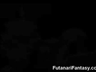 Estranho hentai futanari sexo filme