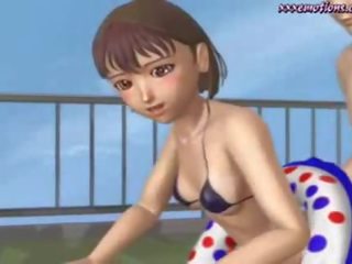 Model animated divinity with tiny Tits gets penetrated