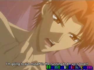 Hentai homosexual joven juegos preliminares n teniendo anal follando