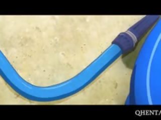 Hentai szivi hasított szar -ban egy medence szabadban