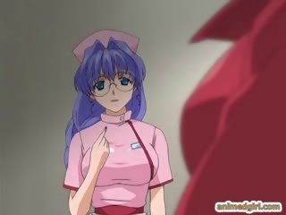 Transvestit hentai healer fucked anime infermiere