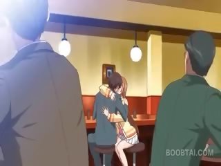 Vöröshajú anime iskola guminő elcsábítani neki csinos tanár