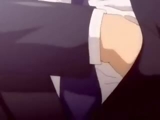 Medico practitioner torture e scopa ragazze in anime