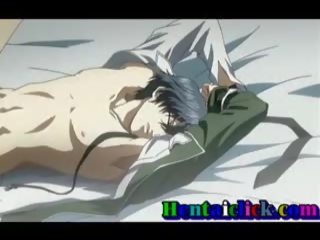 Piękne hentai gej hardcore xxx klips i miłość w łóżko