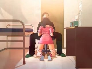 Seks klamber nukk anime anime saab märg vitt perses sisse 3d