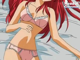 Hawt Anime Redhead Gets Her Pussy Licked Until Her Pussy Is All Wet