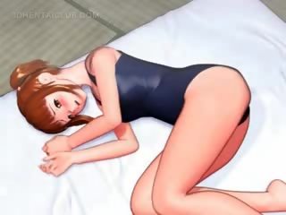 Bonded anime gymnast submitted naar seksueel plagen