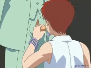 Hentaý anime otly pervert violating flirty harlot