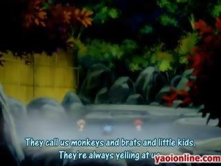 Ζευγάρι του hentai buddies να πάρει first-rate λούτρο σε ένα πισίνα