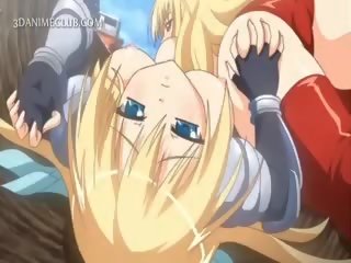 3d anime neunundsechzig mit blond sensationell lesbisch teenageralter
