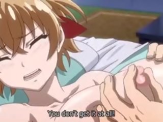 Seksueel aroused romantiek anime video- met ongecensureerde groot tieten scènes