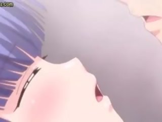 Malakas ang katawan anime stunner may malaki at mabigat suso jerks phallus