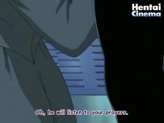 Anime kuiken ontvangt haar mond geneukt met deze reusachtig penis