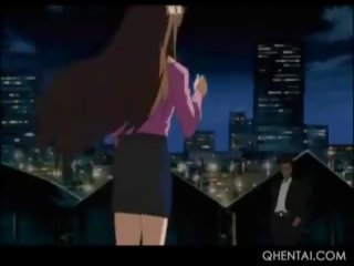 見事な エロアニメ seductress 尻 フィンガー と プッシー 掘削 ハード