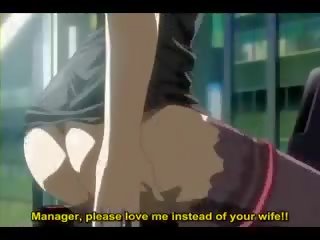 Sensational kåt anime lassie knullet av den anus
