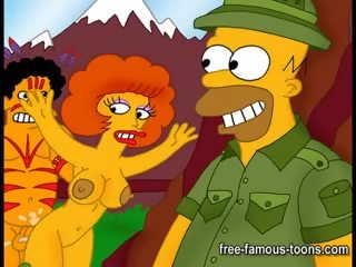 Simpsons Adult film parodie