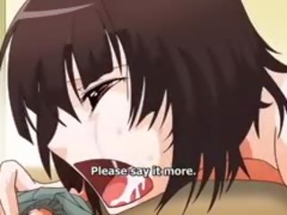 Tremendous romantikk anime video med usensurert anal, stor