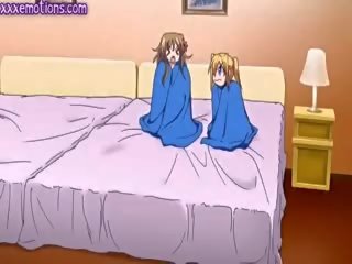 To anime jenter få ansikts