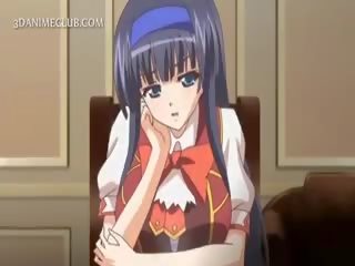 Lauke kietas šūdas scena su anime paauglys suaugusieji filmas lėlė