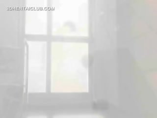 הנטאי הנטאי xxx וידאו בובה מקבל מזוין טוב ב מקלחת