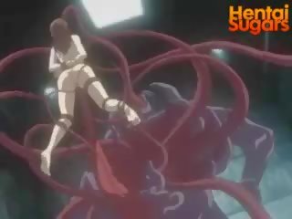 Rock hard hentai tentacles fuck this barely legal hentai