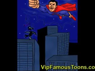 Superman and Supergirl cartoon sex film