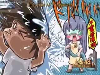 Karštas didelis boobed randy nešvarus anime kūdikiai