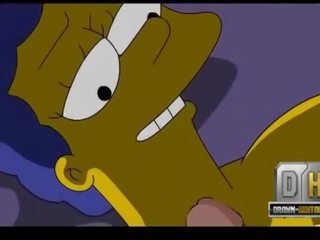 Simpsons porno xxx película noche
