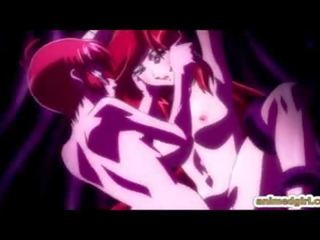 Pyydettyjen hentai damsel kuuma tönäisi mukaan shemale anime